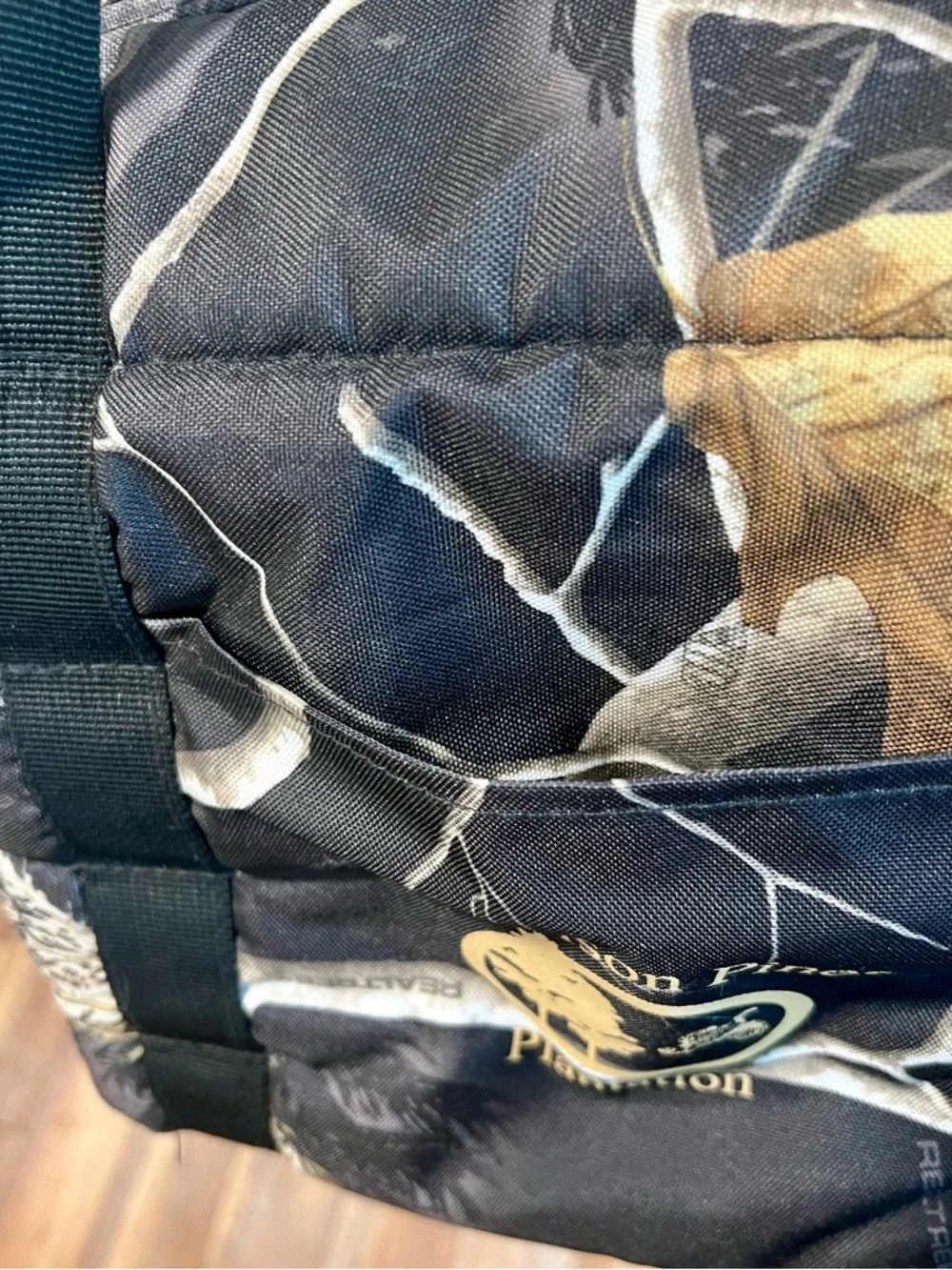 RealTree Camo Thermal Cooler Bag.  Canvas material on the outside.  Zips. NWOT.